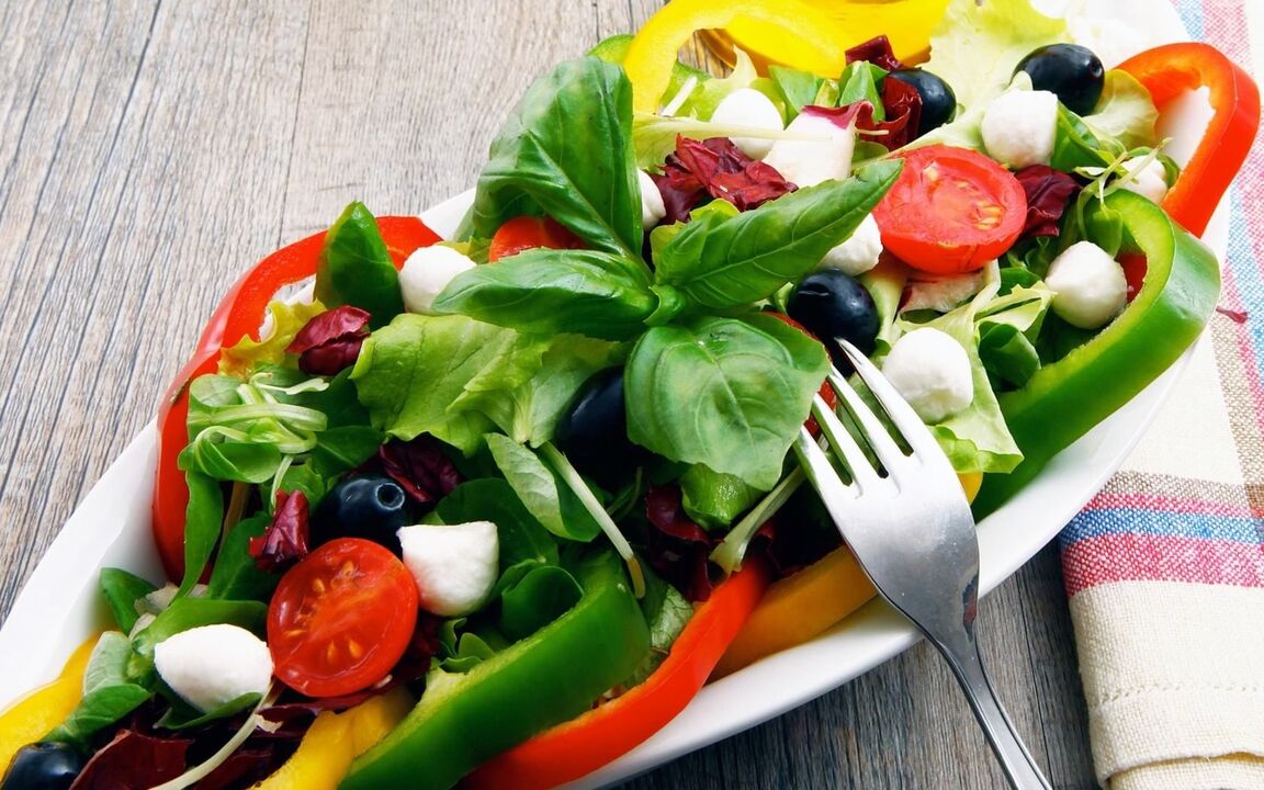 salade saine pour perdre du poids