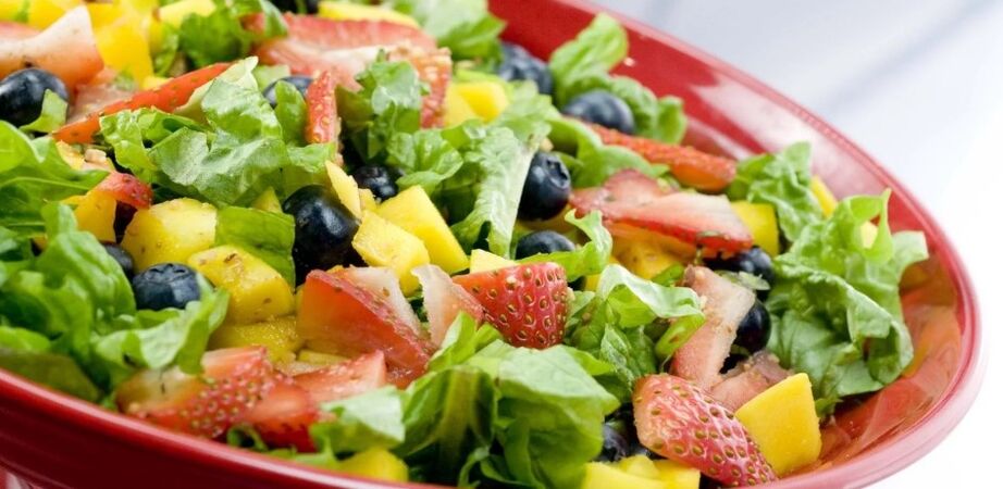 Une salade légère