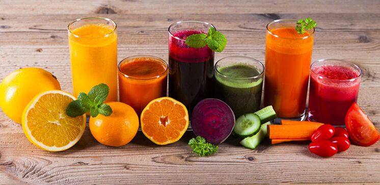 régime pour perdre du poids avec du jus fraîchement pressé