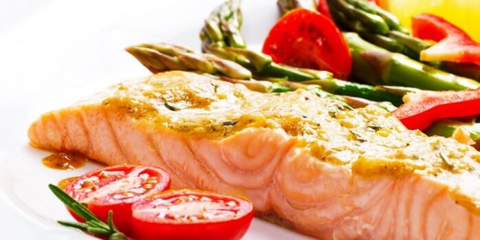 saumon aux légumes pour maigrir