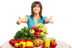 fruits et légumes pour une bonne nutrition et une perte de poids